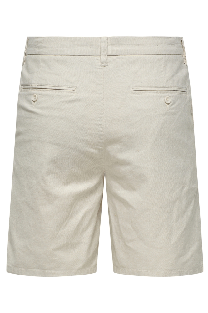 ONSMARK 0011 COTTON LINEN SHORTS NOOS 22024940 SILVER LINING